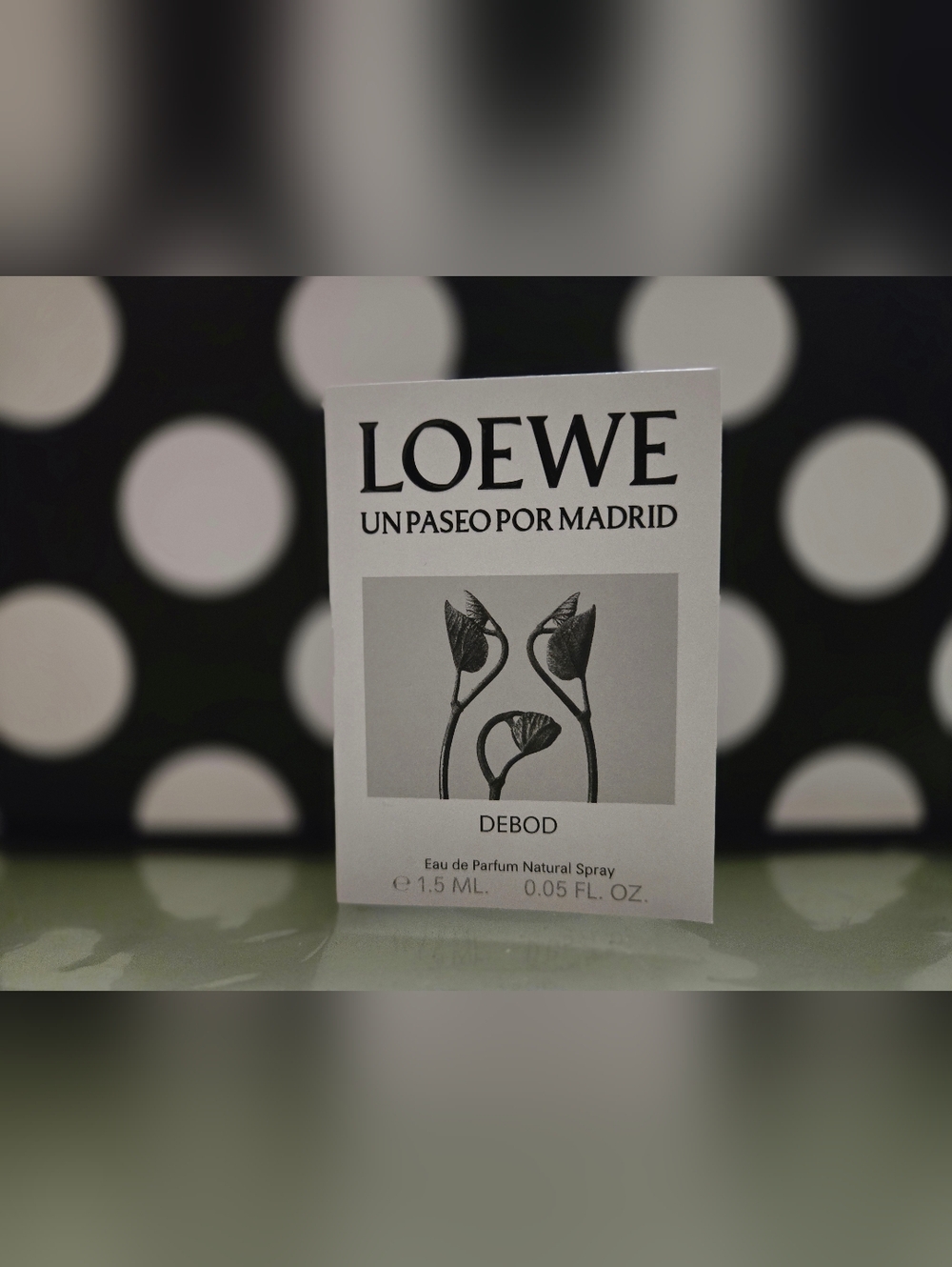 2/$15✨️Loewe Un Paseo Por Madrid Debod SAMPLE✨️